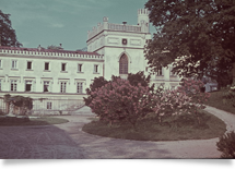 Historie krčského zámku - historické fotografie